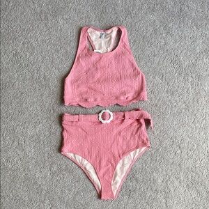 Lisa Marie Fernandez Scallop Bikini Set